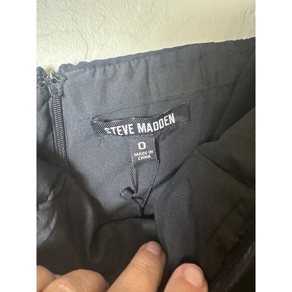 NWT Steve Madden Apparel Women's NYX Dress Black size: 0 - Picture 4 of 4